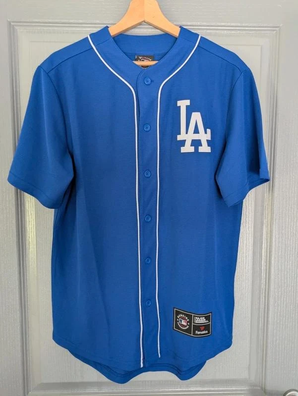 Maillot de baseball bleu Los Angeles Dodgers Taille S neuf officiel licence de l